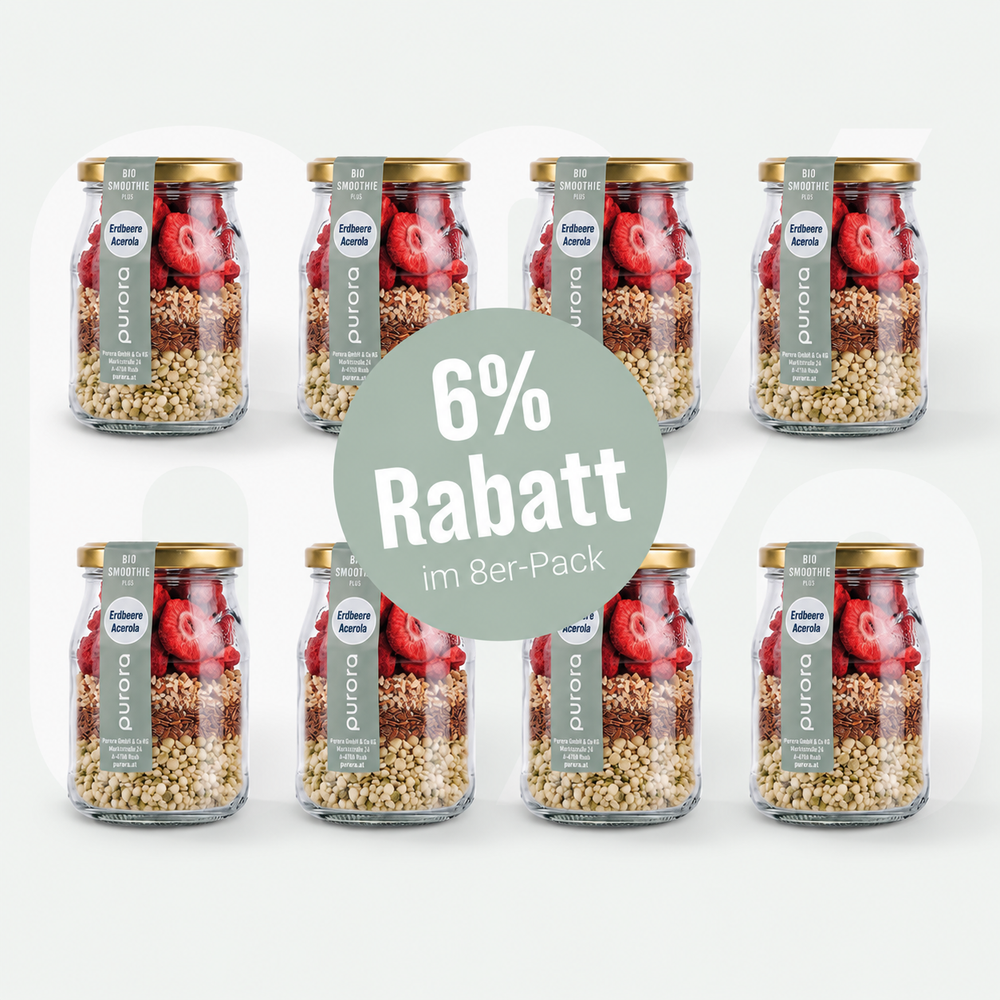 SMOOTHIE PLUS - Erdbeere, Himbeere, Acerola