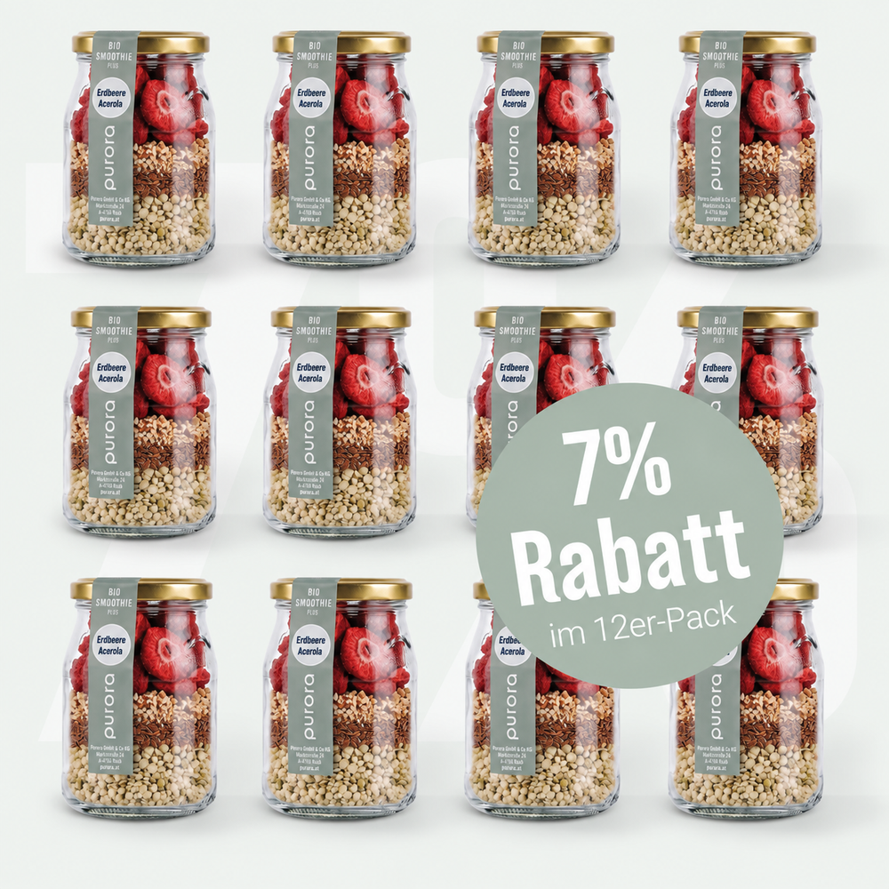 SMOOTHIE PLUS - Erdbeere, Himbeere, Acerola
