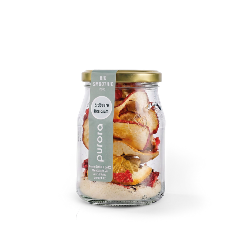DTX SMOOTHIE PLUS - Erdbeere, Orange, Hericium