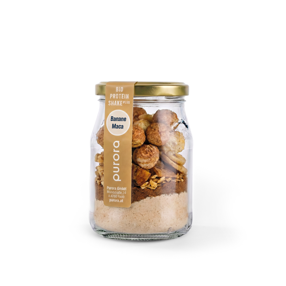 PROTEIN SHAKE PLUS - Banane, Schoko, Maca