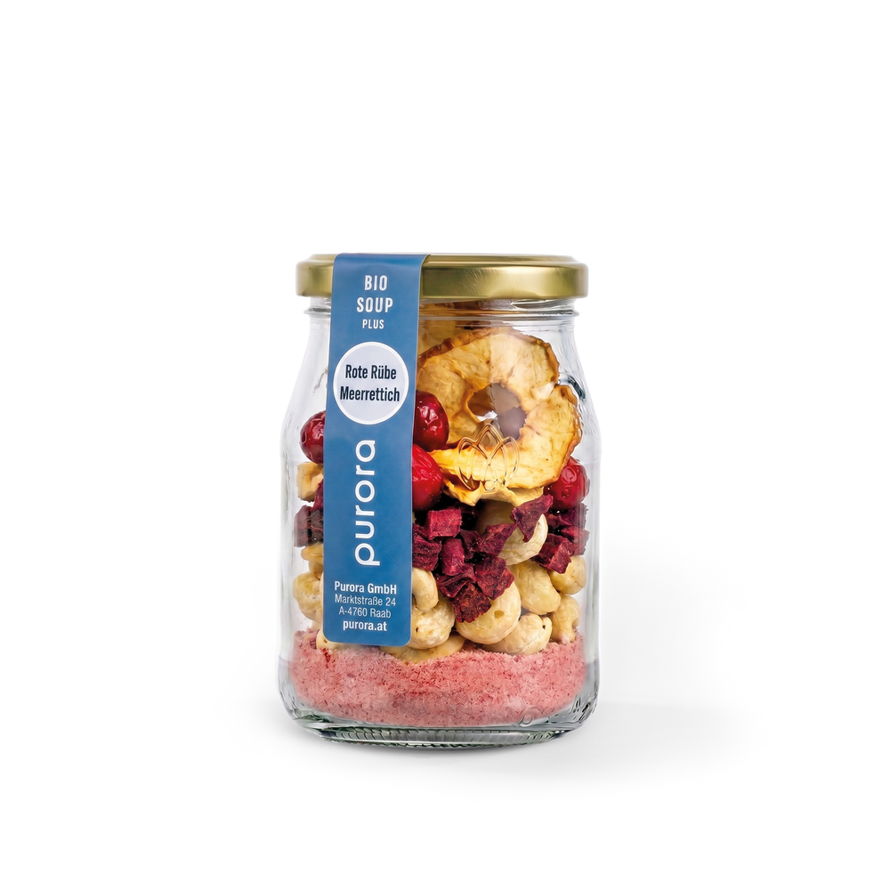 SOUP PLUS - Rote Rübe, Apfel, Meerrettich