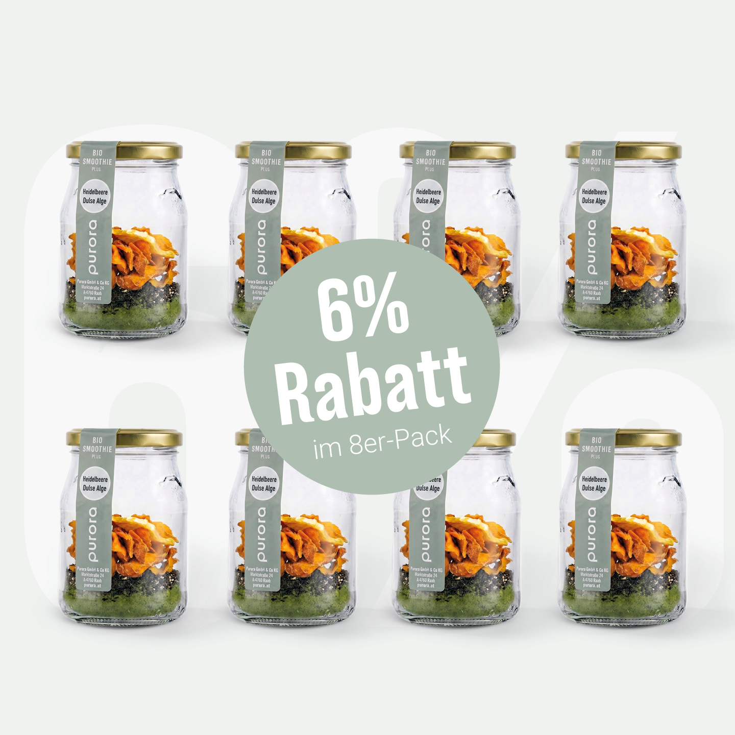 DTX SMOOTHIE PLUS - Wildheidelbeere, Spirulina, Dulse Alge