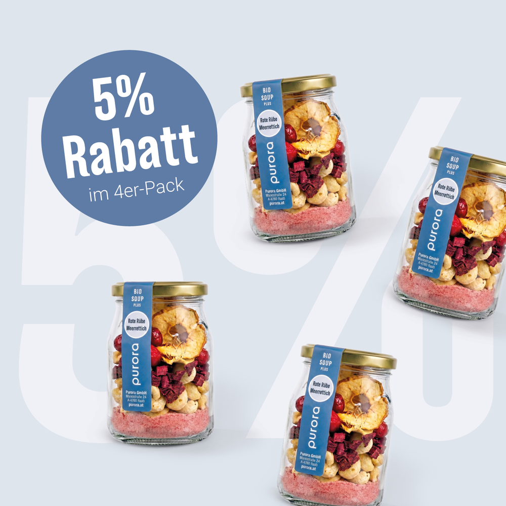 SOUP PLUS - Rote Rübe, Apfel, Meerrettich