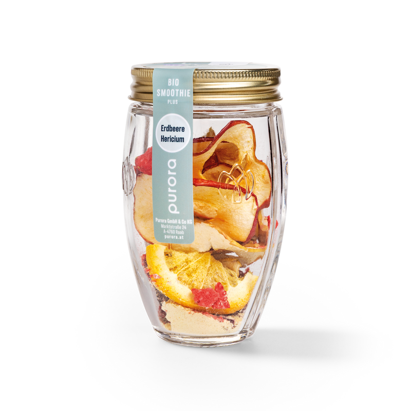 DTX SMOOTHIE PLUS - Erdbeere, Orange, Hericium