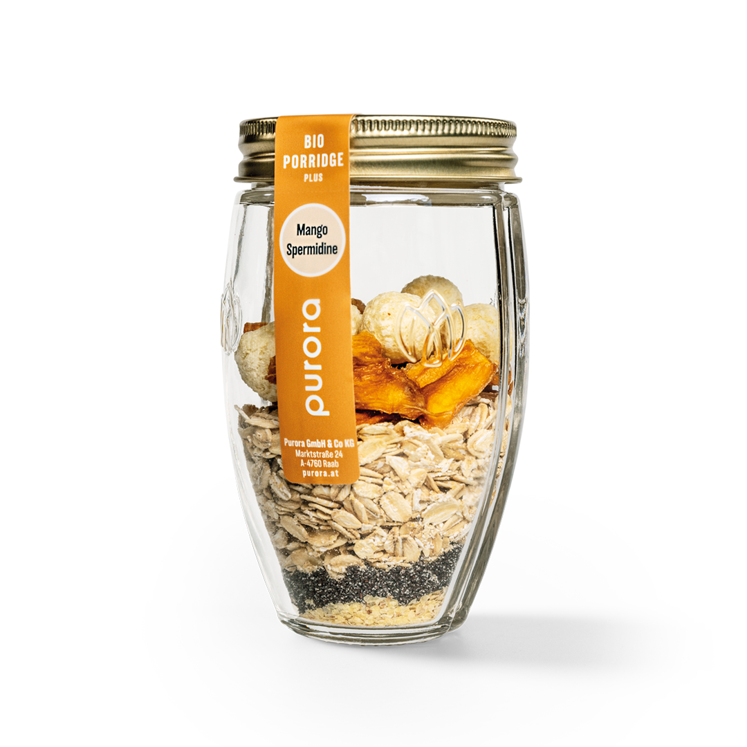  PORRIDGE PLUS - Mango, Mohn, Spermidine