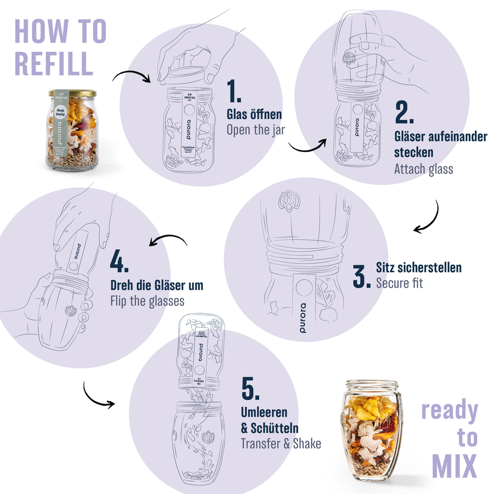  SMOOTHIE PLUS - Erdbeere, Himbeere, Acerola