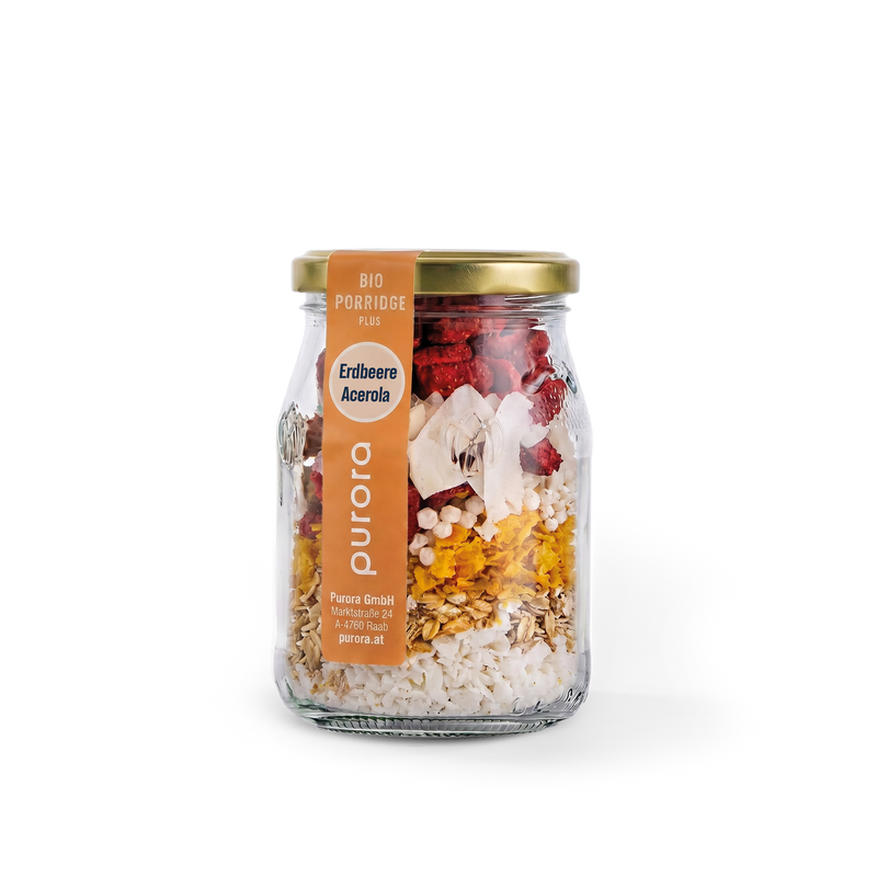  PORRIDGE PLUS - Erdbeere, Kokos, Acerola