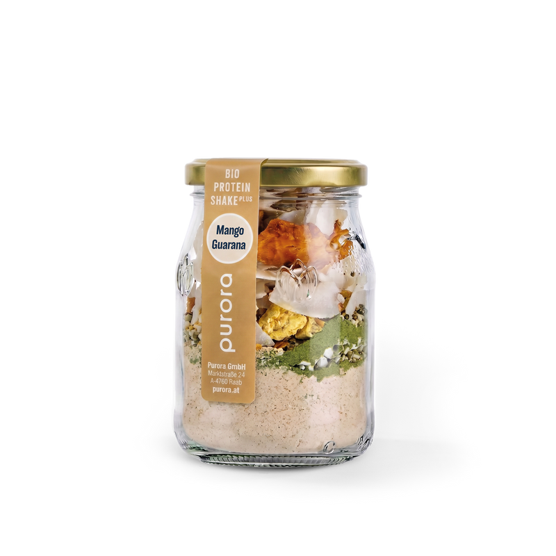  PROTEIN SHAKE PLUS - Mango, Guarana, Weizengras