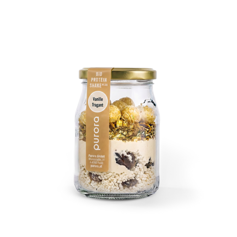  PROTEIN SHAKE PLUS - Bourbon Vanille, Tragant