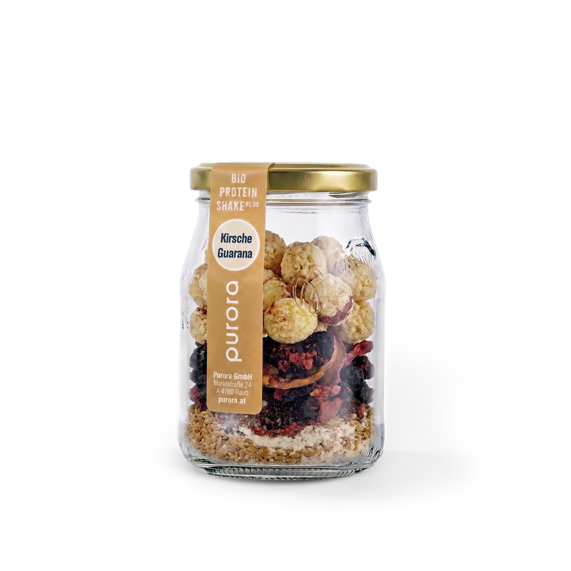  PROTEIN SHAKE PLUS - Kirsche, Chia, Guarana
