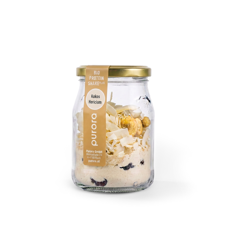  PROTEIN SHAKE PLUS - Kokos, Cashew, Hericium