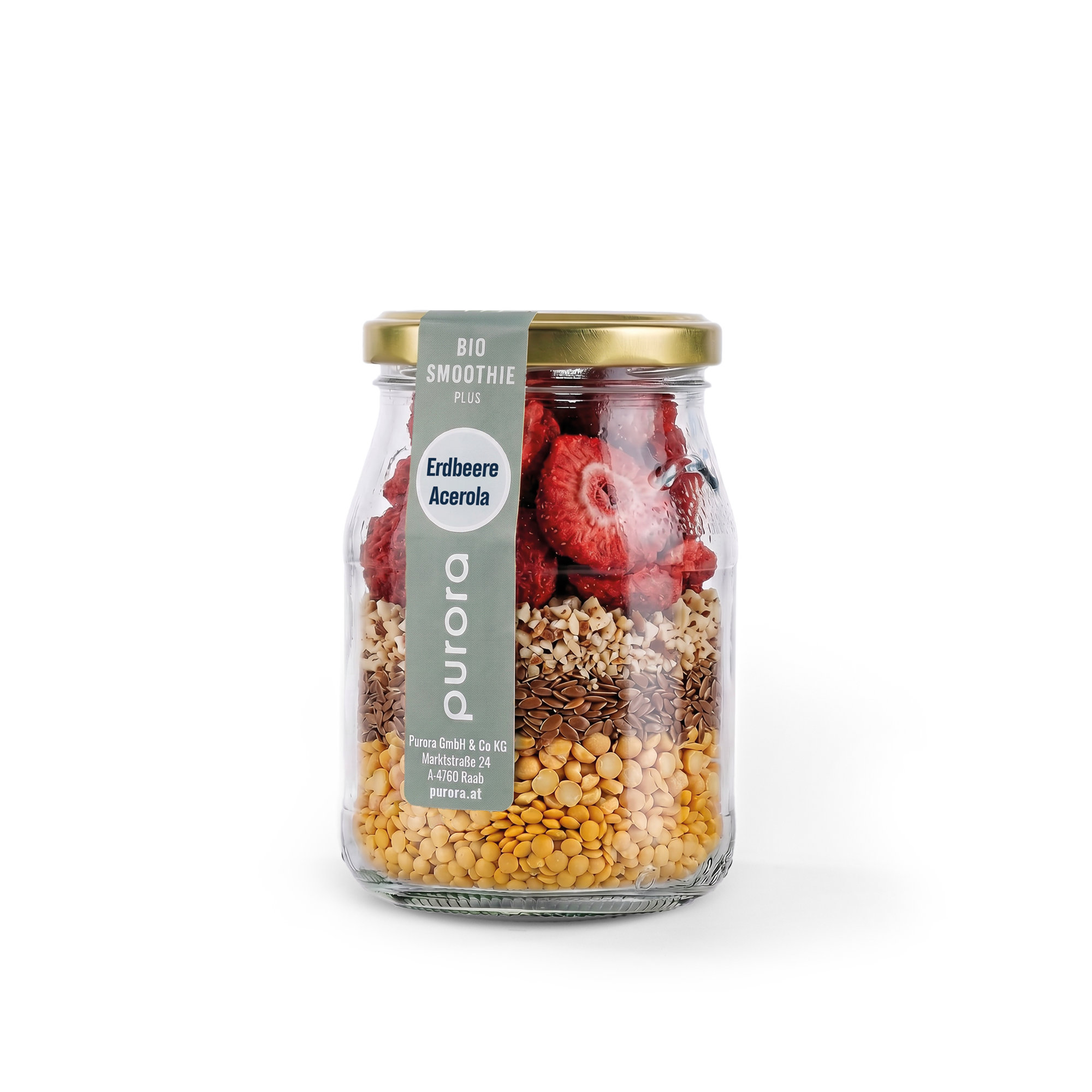  SMOOTHIE PLUS - Erdbeere, Acerola, Hericium