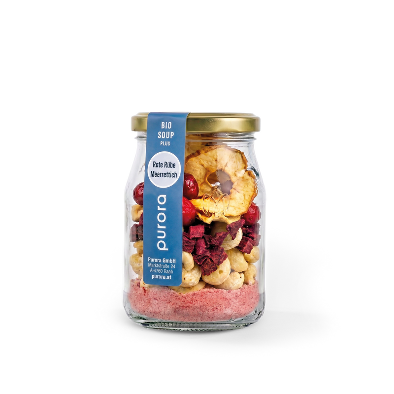  SOUP PLUS - Rote Rübe, Apfel, Meerrettich