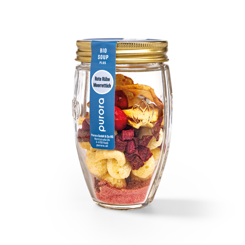  SOUP PLUS - Rote Rübe, Apfel, Meerrettich