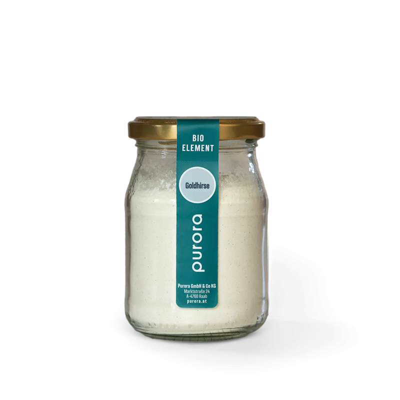 Keimlinge - Goldhirse gekeimt & vermahlen