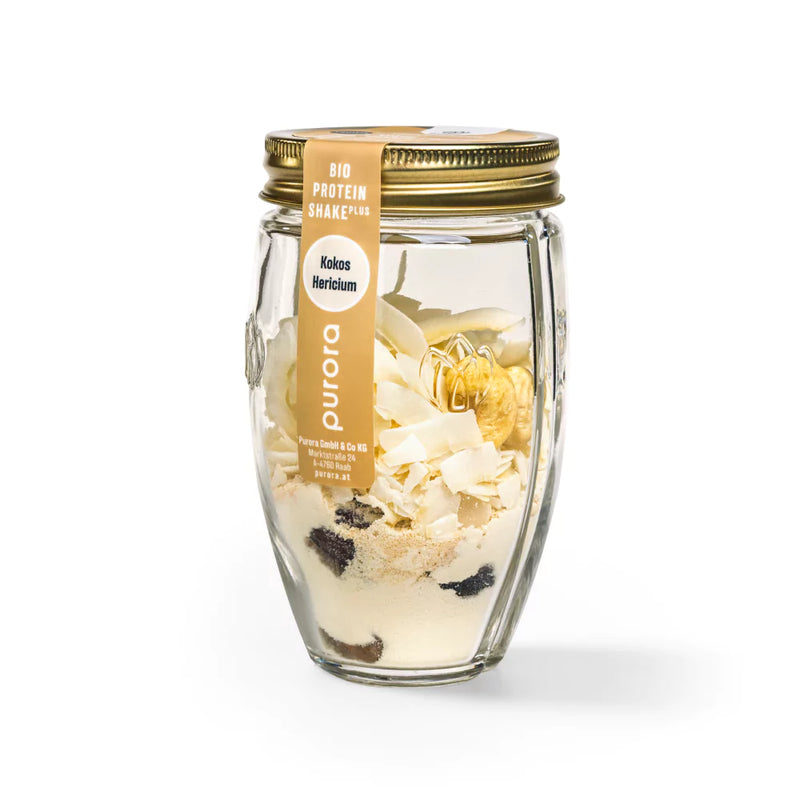  PROTEIN SHAKE PLUS - Kokos, Cashew, Hericium
