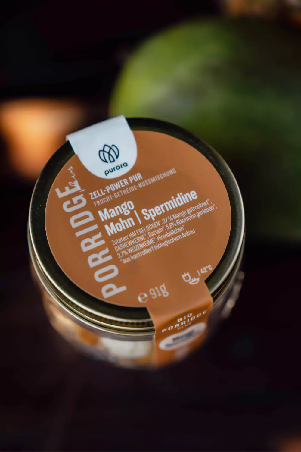  PORRIDGE PLUS - Mango, Mohn, Spermidine