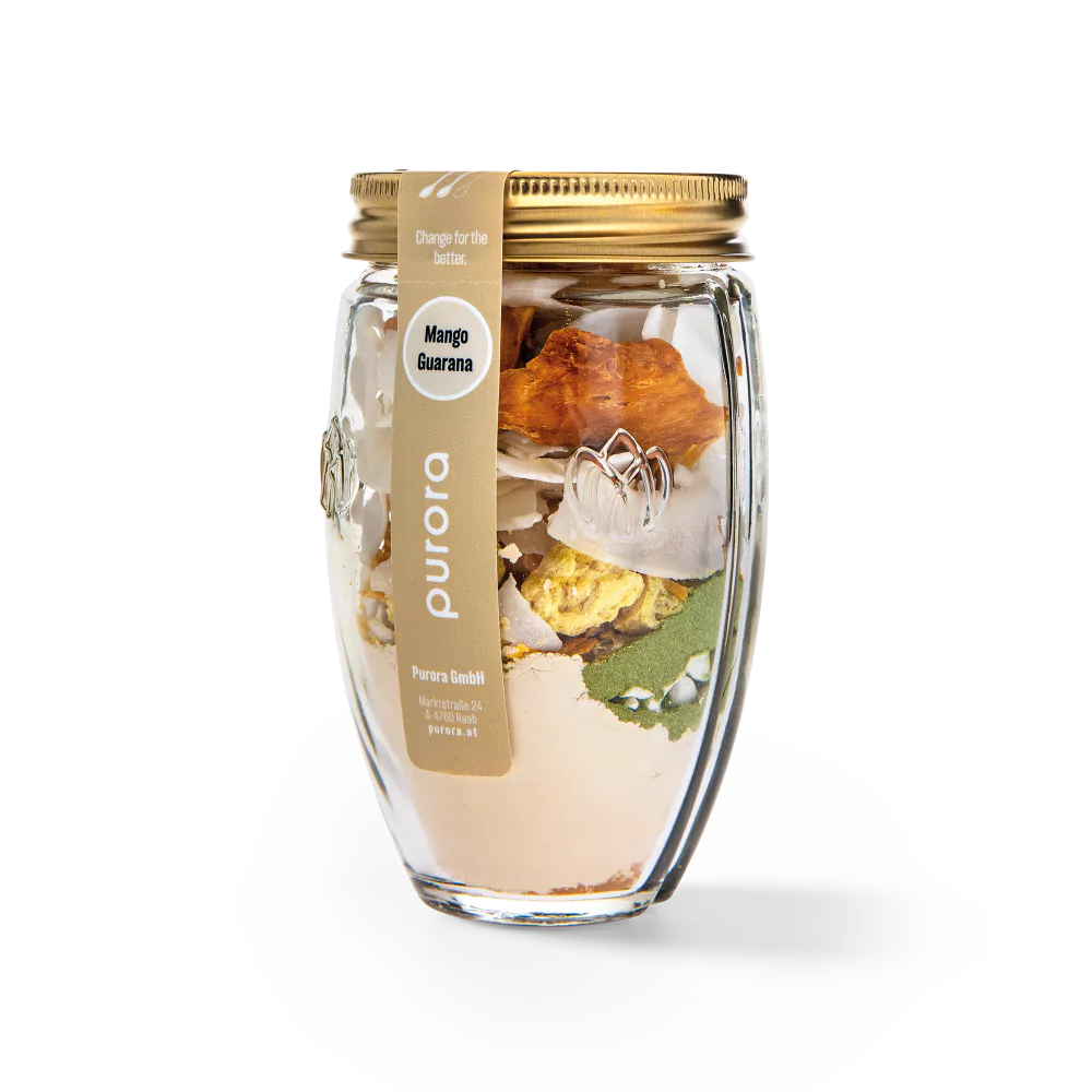  PROTEIN SHAKE PLUS - Mango, Guarana, Weizengras
