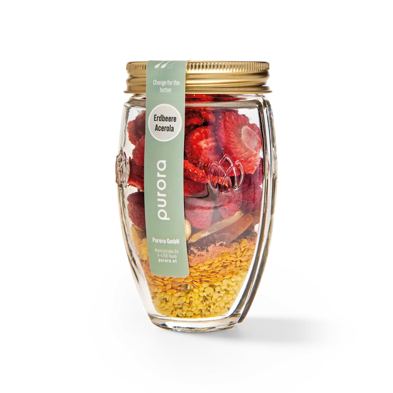 SMOOTHIE PLUS - Erdbeere, Acerola, Hericium