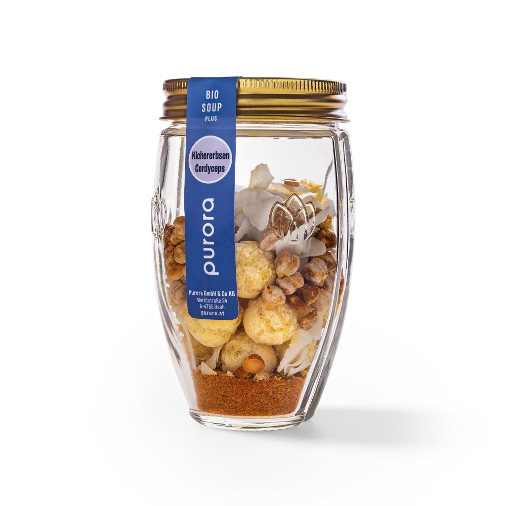  SOUP PLUS - Kichererbsen, Curry, Cordyceps