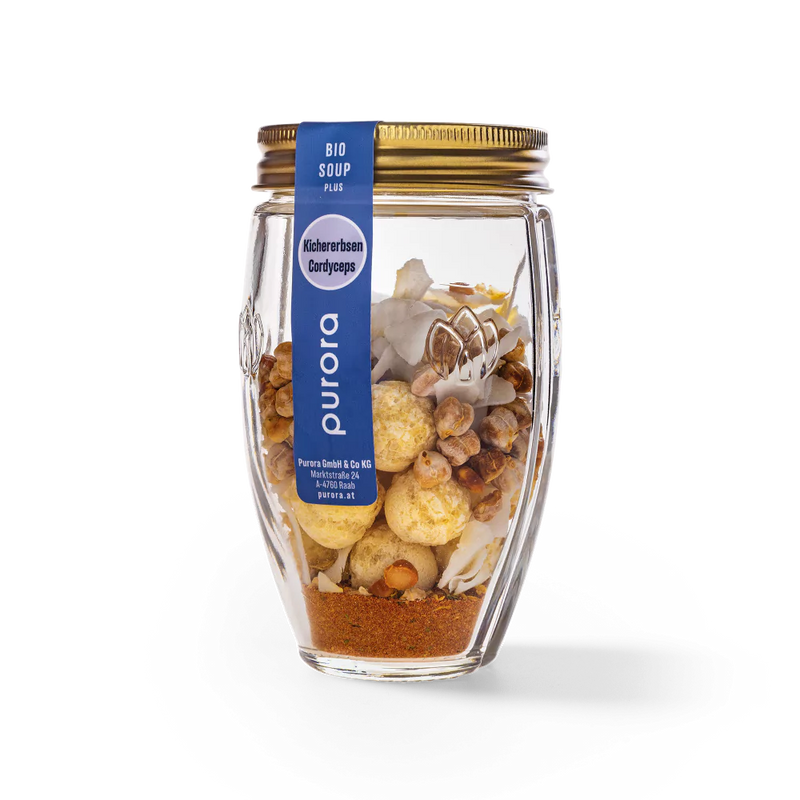  SOUP PLUS - Kichererbsen, Curry, Cordyceps