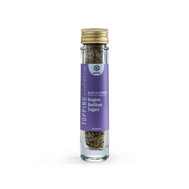 Gewürz Mediterran - Oregano, Basilikum, Tragant
